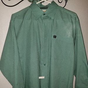 Mens Small Cinch Shirt worn once then dry cleaned